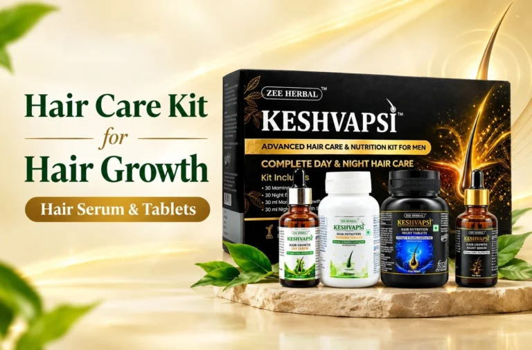 Hair Care Kit for Hair Growth: Hair Serum, Tablets and Nutrition in One Routine
